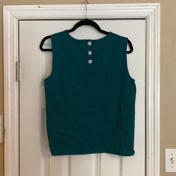 J. Crew Tops - J. Crew Sleeveless Crystal Top Medium